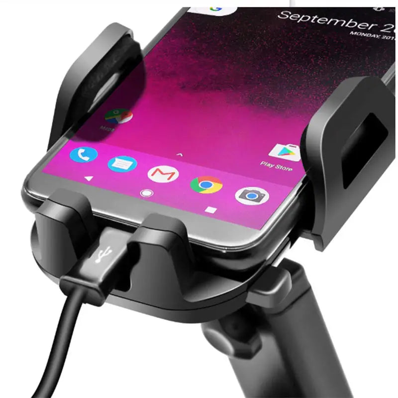 YTGEE New 2 in 1 Telescopic Arm Car Air Vent Phone Cradle ABS Suction Cup Car Mount Mobile Phone Holder for Dashboard Windscreen